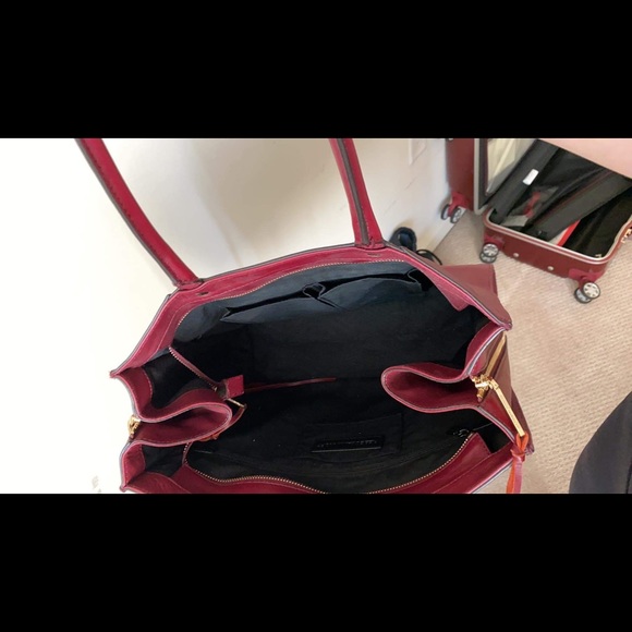 Rebecca Minkoff Burgundy Red Leather Purse - Picture 4 of 15